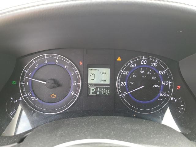 JN1AJ0HR5BM851617 - 2011 INFINITI EX35 BASE Սև լուսանկար 9