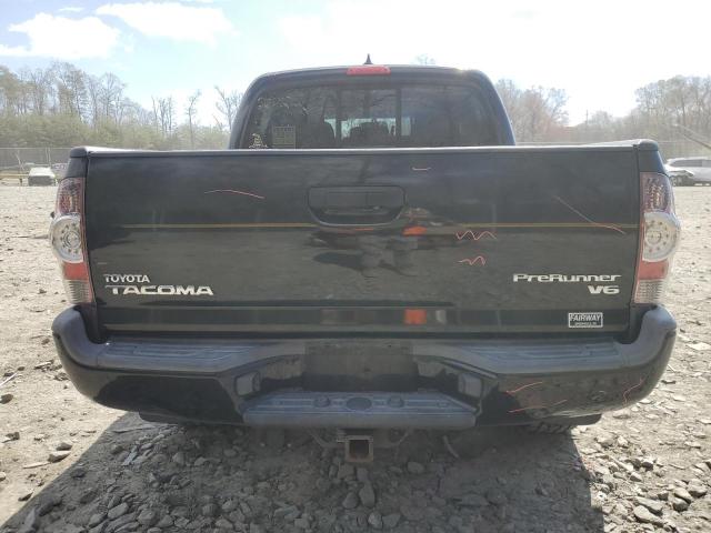 5TFJU4GN7EX051530 - 2014 TOYOTA TACOMA DOUBLE CAB PRERUNNER BLACK photo 6