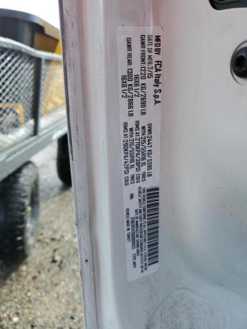 ZFBERFAT0G6B01933 - 2016 RAM PROMASTER WHITE photo 12