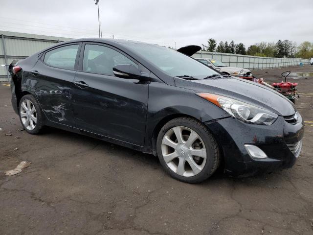 5NPDH4AE3DH312284 - 2013 HYUNDAI ELANTRA GLS BLACK photo 4