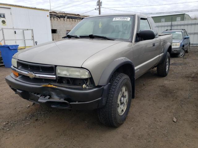 1GCCT19X338246329 - 2003 CHEVROLET S TRUCK S10 SILVER photo 1