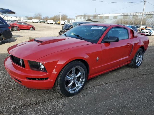 1ZVFT80N655159642 - 2005 FORD MUSTANG RED photo 1