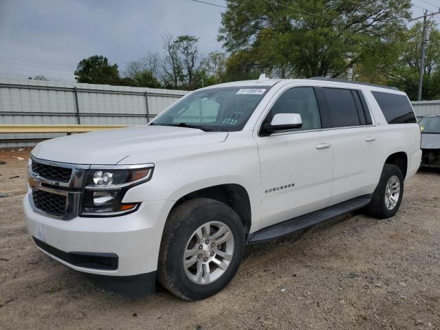 1GNSCHKC4HR164887 - 2017 CHEVROLET SUBURBAN C1500 LT WHITE photo 1