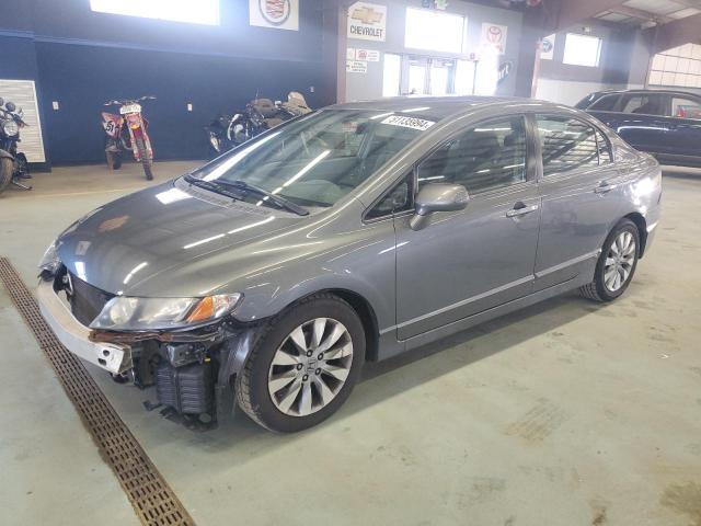 2HGFA1F84AH303582 - 2010 HONDA CIVIC EX GRAY photo 1