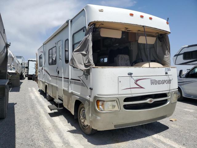 1FCMF53S0Y0A10677 - 2000 FORD F550 SUPER DUTY STRIPPED CHASSIS CREAM photo 1