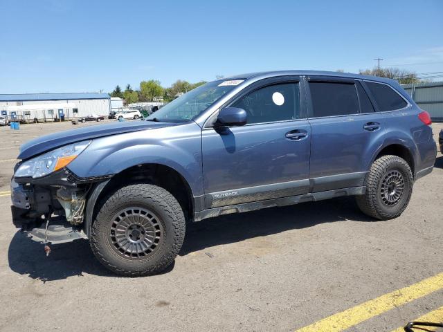 4S4BRBCC0D1300035 - 2013 SUBARU OUTBACK 2.5I PREMIUM BLUE photo 1