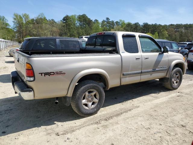 5TBBT44184S445933 - 2004 TOYOTA TUNDRA ACCESS CAB SR5 GOLD photo 3
