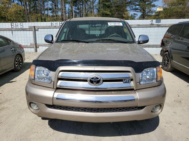 5TBBT44184S445933 - 2004 TOYOTA TUNDRA ACCESS CAB SR5 GOLD photo 5