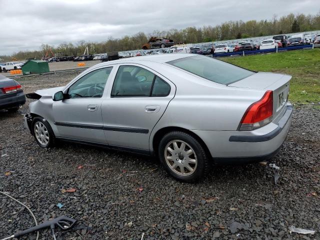 YV1RS61R412085930 - 2001 VOLVO S60 SILVER photo 2