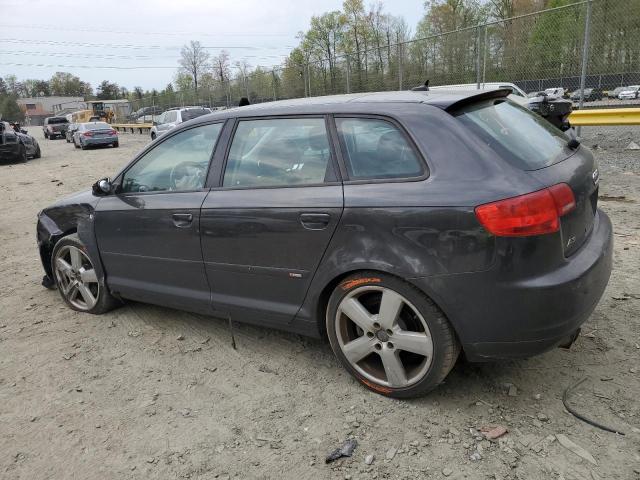 WAUHF78P18A011393 - 2008 AUDI A3 2.0 GRAY photo 2