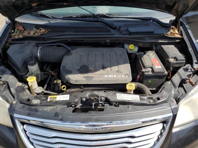 2C4RC1BG7DR705453 - 2013 CHRYSLER TOWN & COU TOURING BLACK photo 12