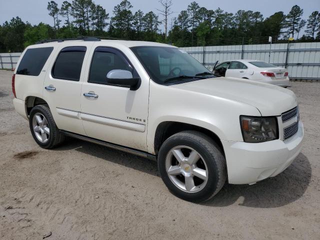 1GNFC13098R219380 - 2008 CHEVROLET TAHOE C1500 WHITE photo 4