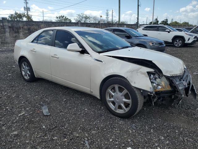 1G6DF577780181242 - 2008 CADILLAC CTS WHITE photo 4