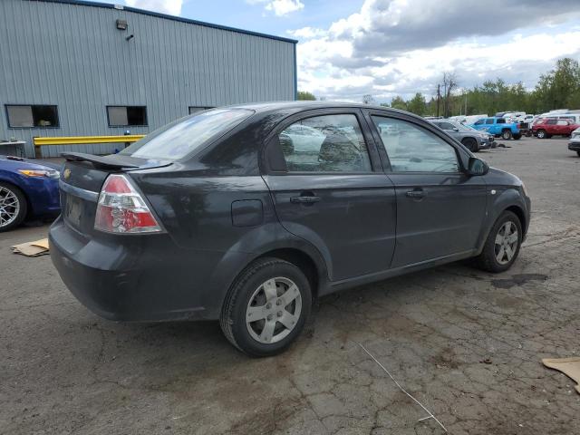 KL1TD56648B129148 - 2008 CHEVROLET AVEO BASE BLACK photo 3