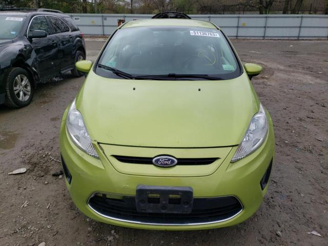 3FADP4EJ5BM130075 - 2011 FORD FIESTA SE GREEN photo 5