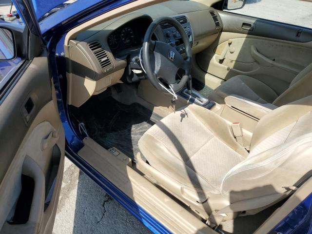 1HGEM22104L060958 - 2004 HONDA CIVIC DX VP Կապույտ լուսանկար 8