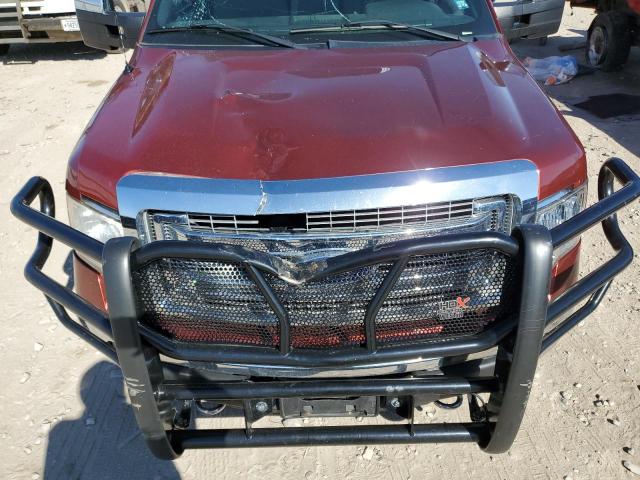 1FTFX1EF7EKD57308 - 2014 FORD F150 SUPER CAB RED photo 11