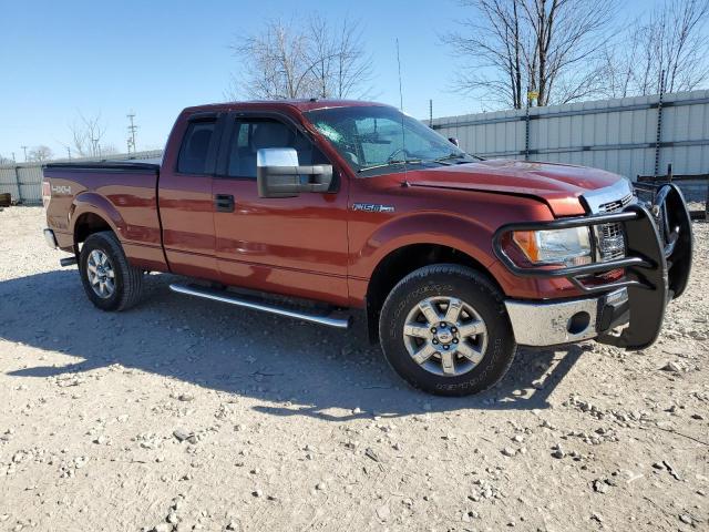 1FTFX1EF7EKD57308 - 2014 FORD F150 SUPER CAB RED photo 4