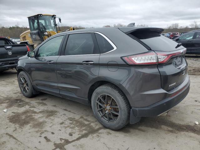 2FMPK3J9XJBB09102 - 2018 FORD EDGE SEL GRAY photo 2