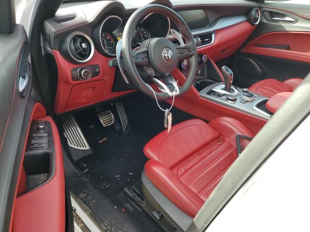 ZASPAKBN9L7C91150 - 2020 ALFA ROMEO STELVIO TI WHITE photo 8