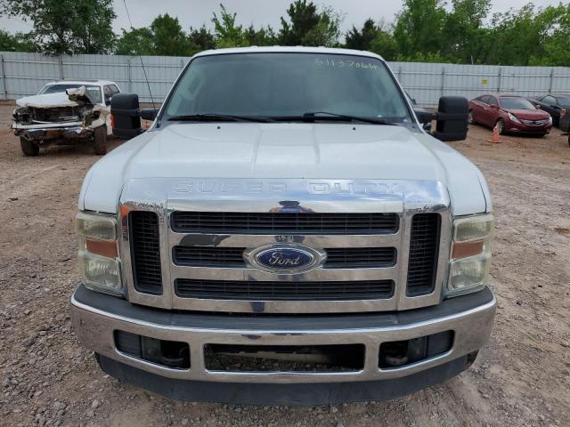 1FTSW21R68ED76880 - 2008 FORD F250 SUPER DUTY WHITE photo 5