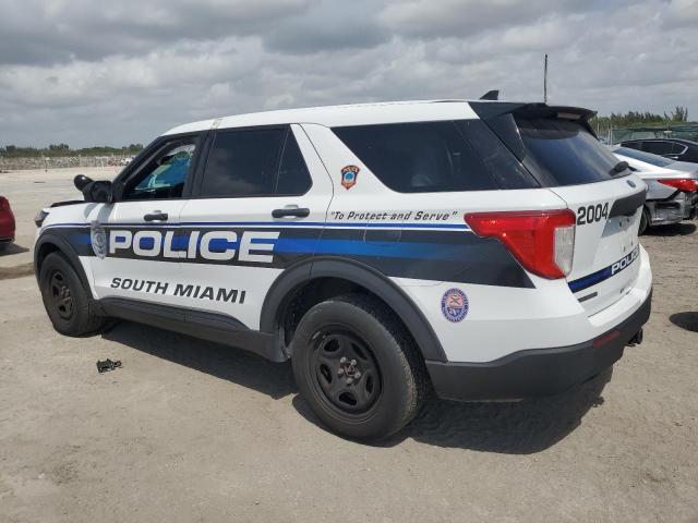 1FM5K8AW7LGA55408 - 2020 FORD EXPLORER POLICE INTERCEPTOR 白色 照片 2