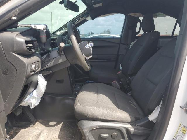 1FM5K8AW7LGA55408 - 2020 FORD EXPLORER POLICE INTERCEPTOR 白色 照片 7