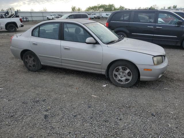 KMHDN45D33U677980 - 2003 HYUNDAI ELANTRA GLS SILVER photo 4