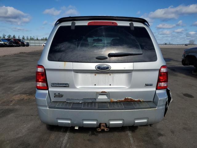 1FMCU9DG0BKC37863 - 2011 FORD ESCAPE XLT SILVER photo 6