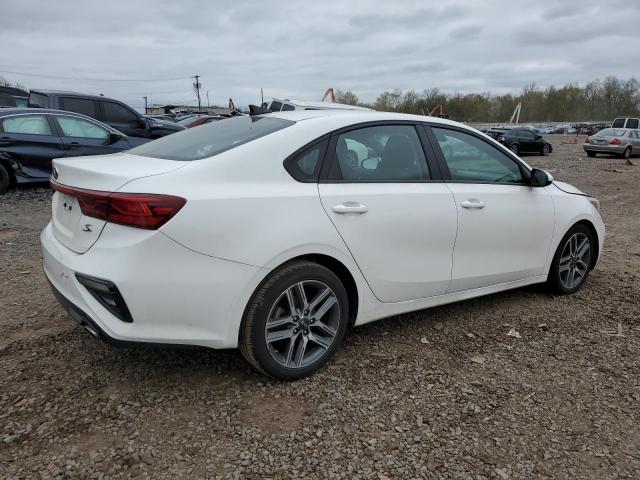 3KPF34AD9KE062503 - 2019 KIA FORTE GT LINE WHITE photo 3