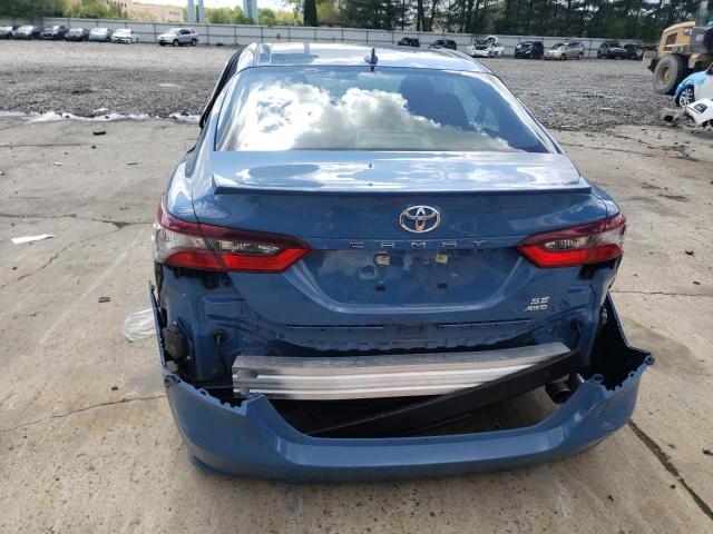 4T1G11BK7PU091444 - 2023 TOYOTA CAMRY SE NIGHT SHADE BLUE photo 6