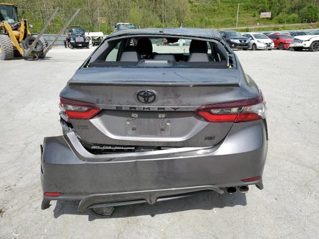 4T1G11AKXPU786101 - 2023 TOYOTA CAMRY SE NIGHT SHADE GRAY photo 6
