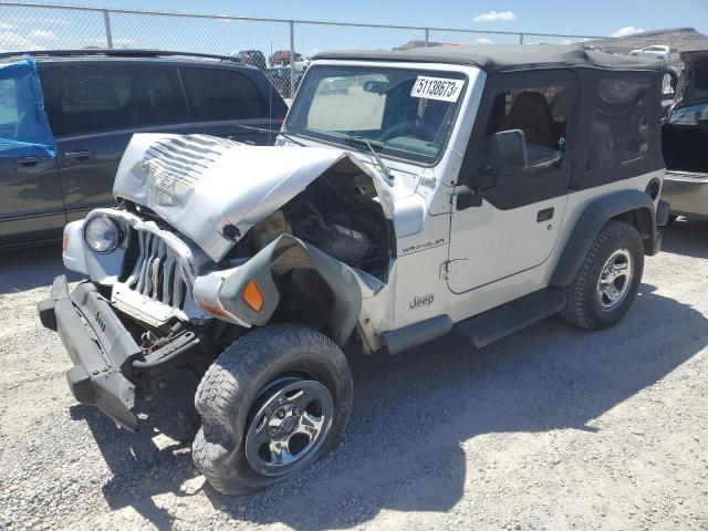 1J4FA39S82P751378 - 2002 JEEP WRANGLER / X SILVER photo 1