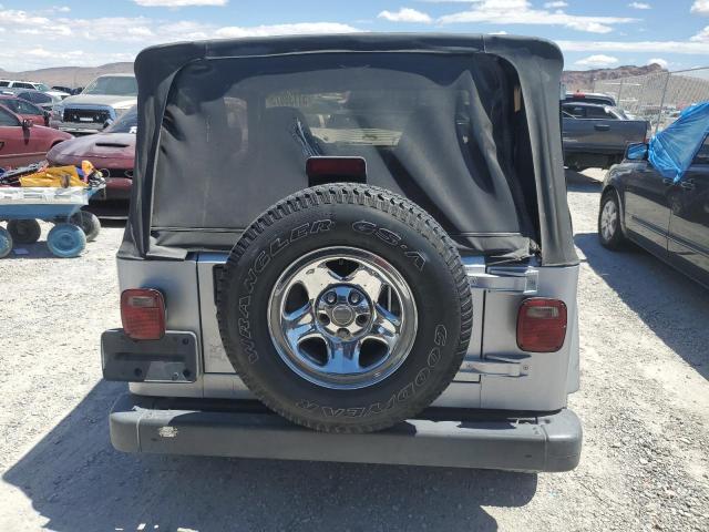 1J4FA39S82P751378 - 2002 JEEP WRANGLER / X SILVER photo 6