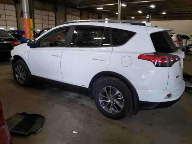 JTMRJREV1JD170116 - 2018 TOYOTA RAV4 HV LE WHITE photo 2