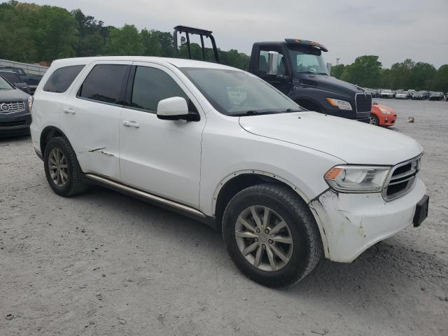 1C4RDJAG1JC415471 - 2018 DODGE DURANGO SXT WHITE photo 4