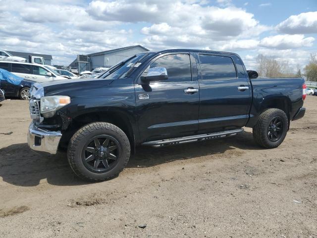 5TFAY5F17EX324443 - 2014 TOYOTA TUNDRA CREWMAX PLATINUM BLACK photo 1