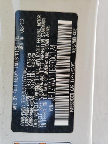 JF1ZNAA11E9700124 - 2014 TOYOTA SCION FR-S 紫色 照片 12