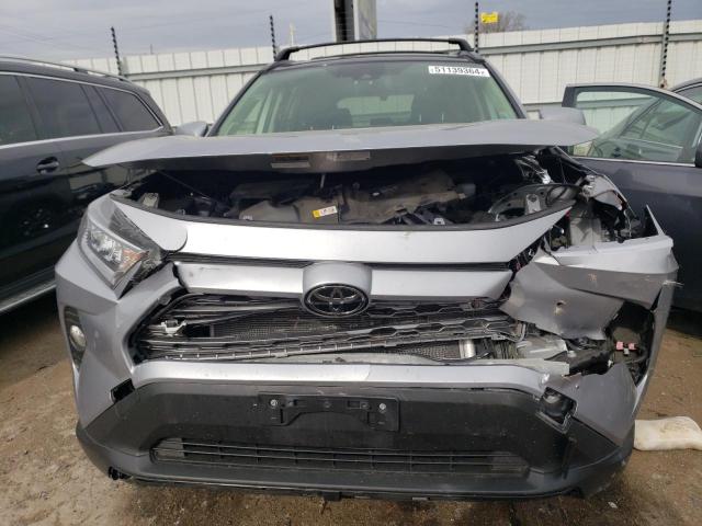 JTMN1RFV3KD521834 - 2019 TOYOTA RAV4 LIMITED SILVER photo 5