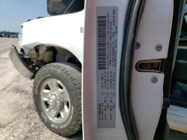 3C6UR5CJ3KG659463 - 2019 RAM 2500 TRADESMAN Biały zdjęcie 12