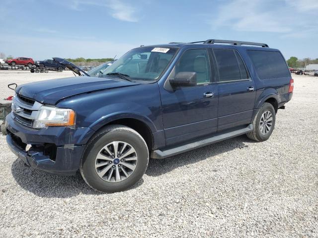 1FMJK1JT8FEF06857 - 2015 FORD EXPEDITION EL XLT BLUE photo 1