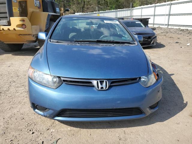 2HGFG12636H510006 - 2006 HONDA CIVIC LX BLUE photo 5