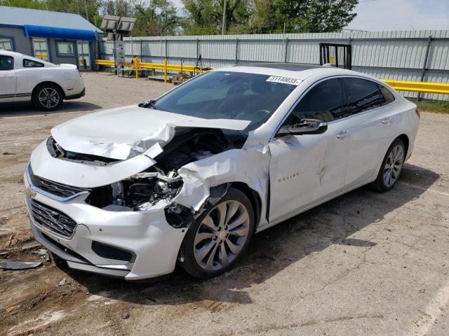 1G1ZH5SX0HF124696 - 2017 CHEVROLET MALIBU PREMIER WHITE photo 1