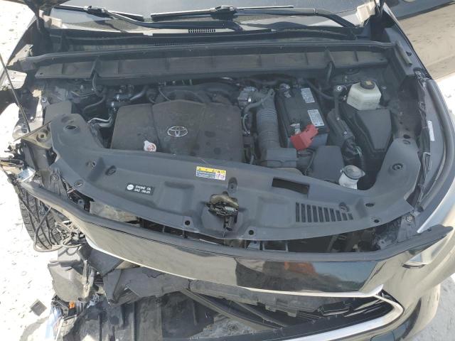 5TDCZRAH0LS002148 - 2020 TOYOTA HIGHLANDER L BLACK photo 12