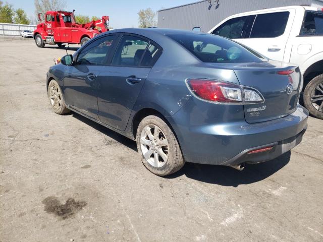 JM1BL1SF7A1337378 - 2010 MAZDA 3 I BLUE photo 2