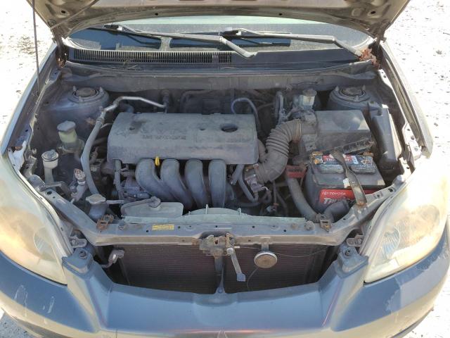 2T1KR32E26C604575 - 2006 TOYOTA COROLLA MA XR GRAY photo 11