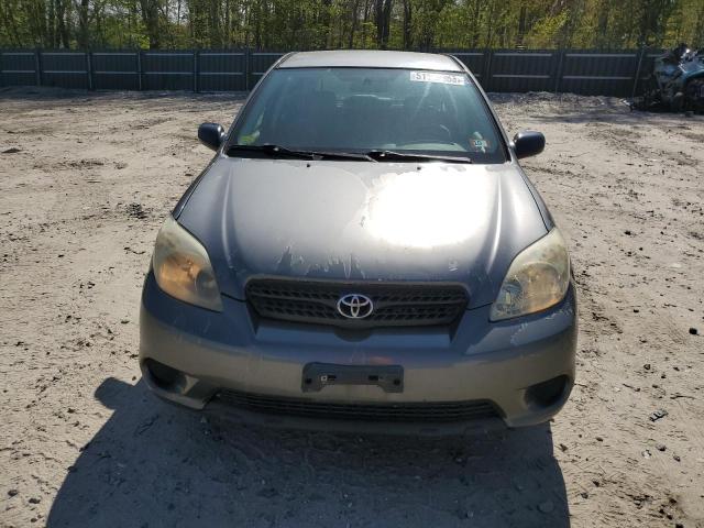 2T1KR32E26C604575 - 2006 TOYOTA COROLLA MA XR GRAY photo 5