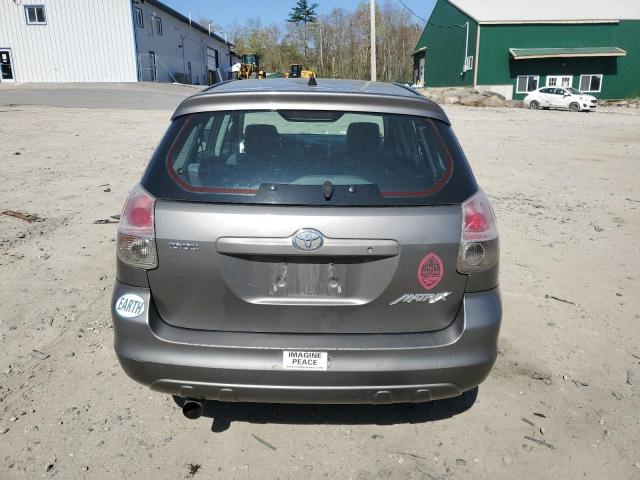 2T1KR32E26C604575 - 2006 TOYOTA COROLLA MA XR GRAY photo 6