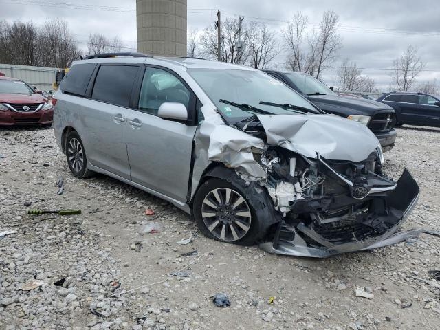 5TDJZ3DC8LS241354 - 2020 TOYOTA SIENNA LE SILVER photo 4