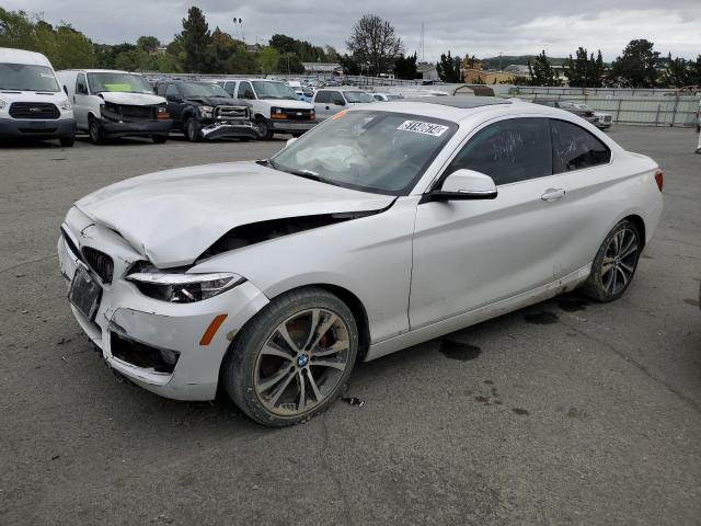 WBA1F9C57GV545699 - 2016 BMW 228 I SULEV WHITE photo 1
